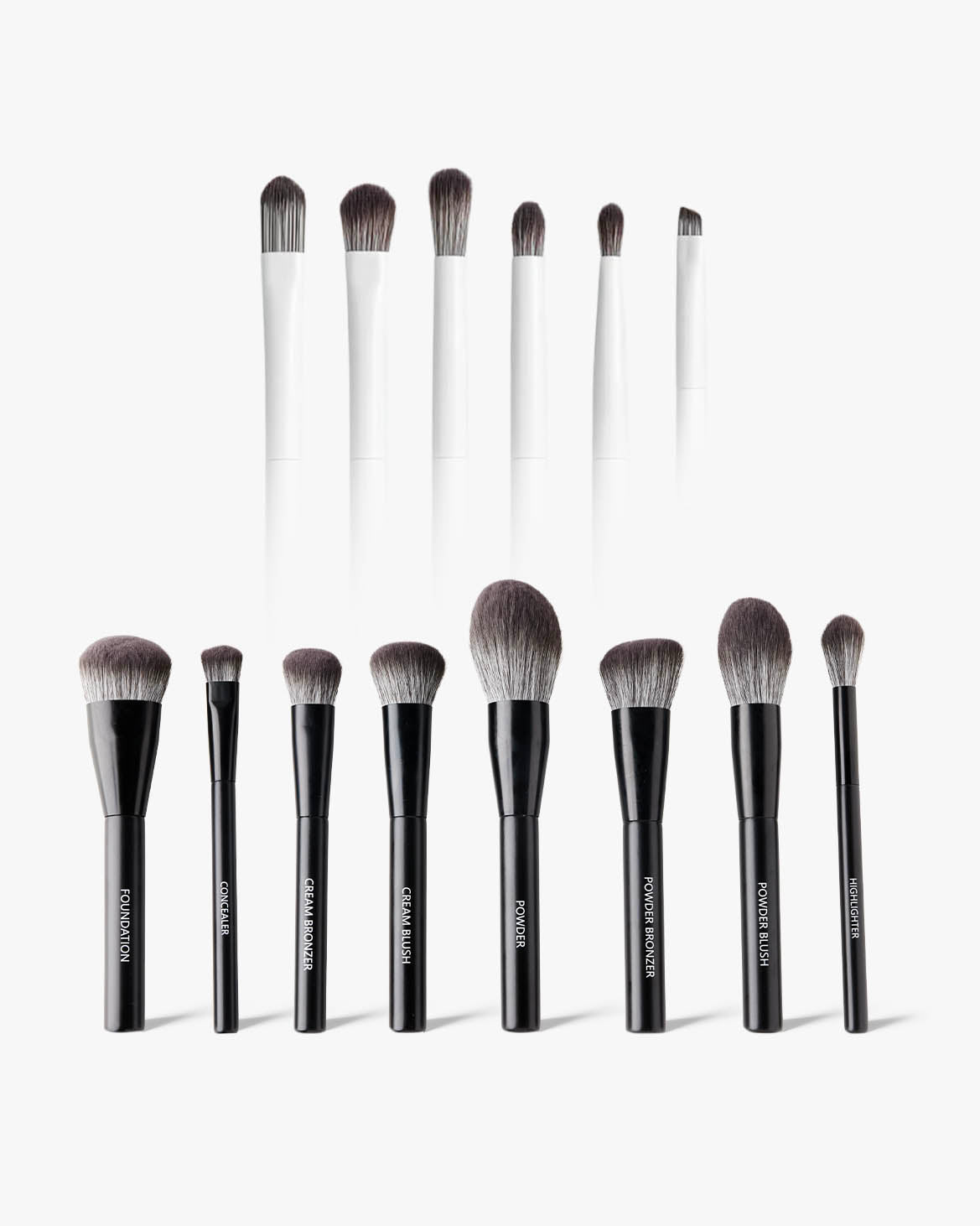 Pinceaux yeux + teint